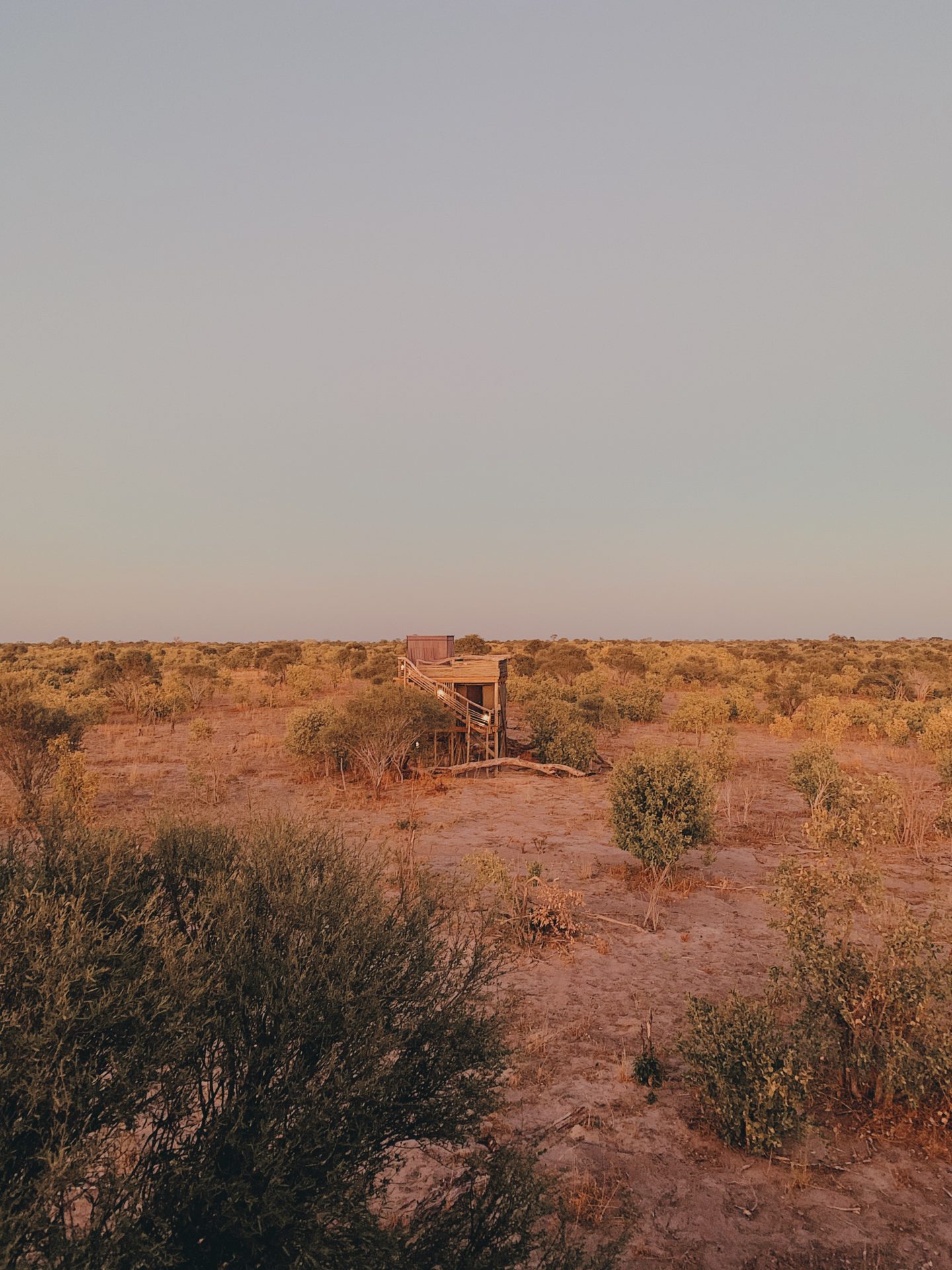Staying at the Skybeds Botswana