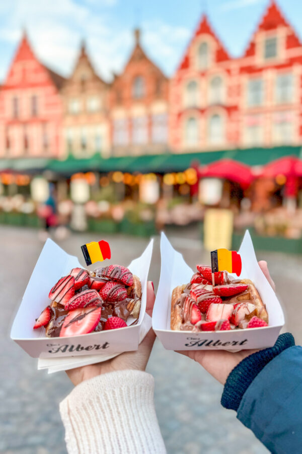 Christmas in Bruges Belgium